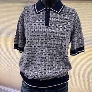 MAGASCHONI  
Cotton-Blend Polo Shirt